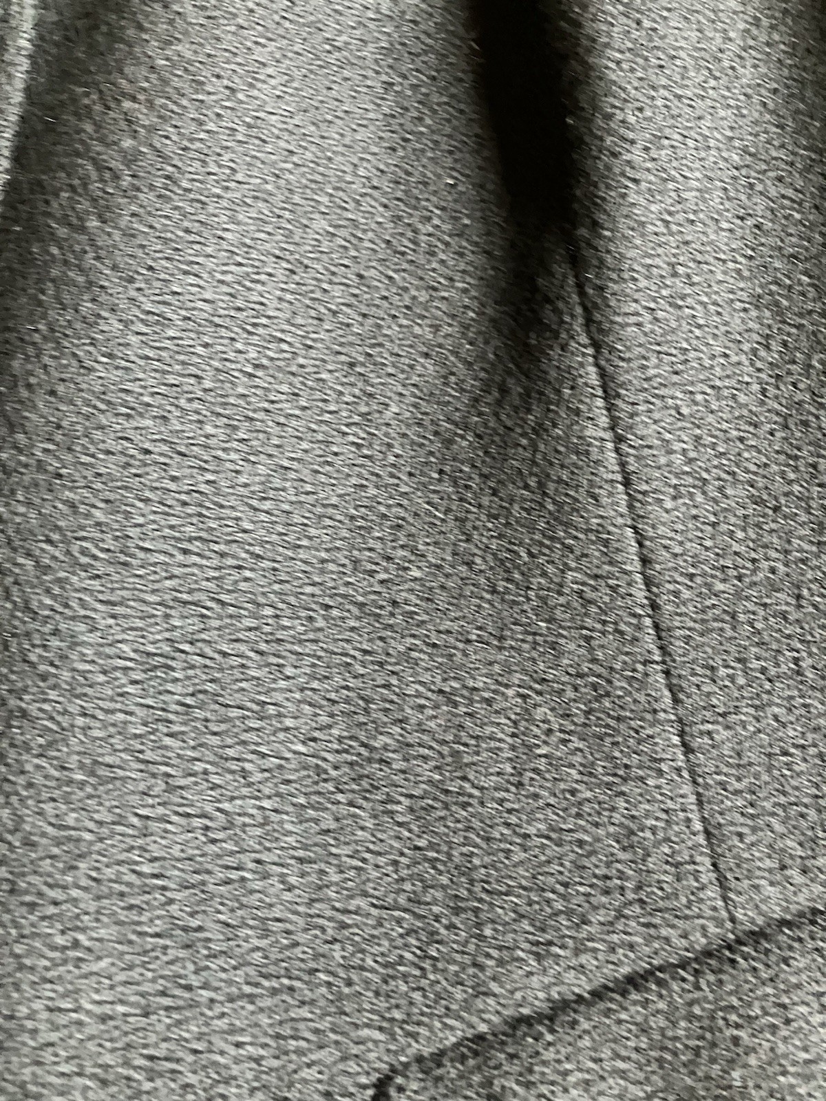 Talbots Wool Blend Button Front Black Blazer 14 X… - image 2