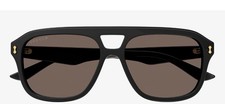 Gucci Sunglasses GG1263S 001 Black Frame Gray Gradient Lens
