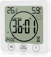 Badezimmeruhr Digital Wecker Uhr Badezimmer Dusche Saugnapf Shower Clock Mit Lcd