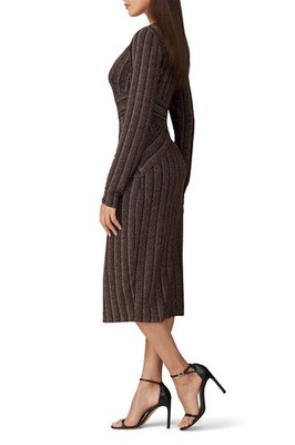 midi dress with tie waist The Aubree Tie Waist Floral Midi Dress
