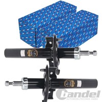 2X Japko ÖLdruck StoßDÄMpfer Vorne Passend FÜR Renault Megane Links+Rechts |