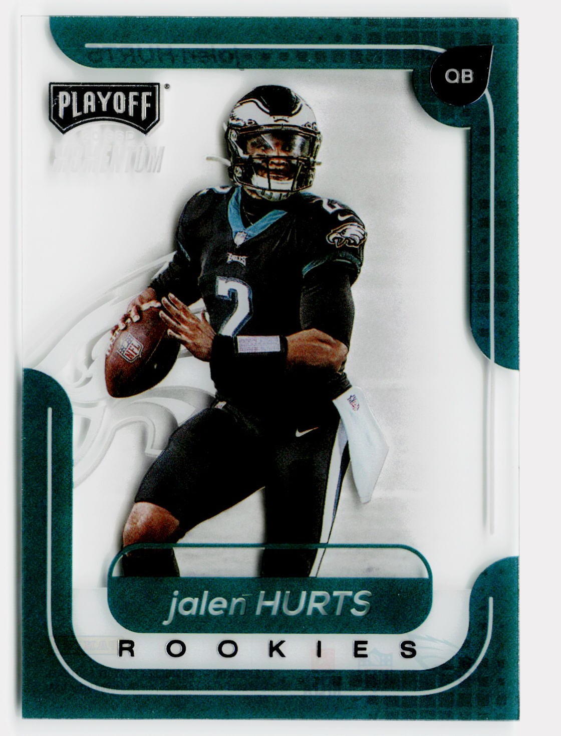 2020  Chronicles Playoff Momentum SSD Jalen Hurts Rookie (RC) #M-18 - Eagles
