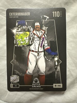 Bo Jackson Battle Arena Update ''EXTERMINABER'' Malik Nabers RC Rookie 145 Steel