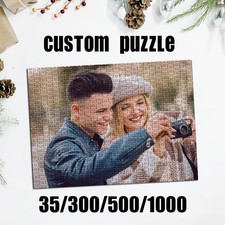 Custom Photo Puzzle Personalized Wooden/cardboard Jigsaw 1000 Pieces Gift Nice