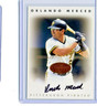 Orlando Merced 1996 Leaf Signature Series Bronze On Card Autograph Auto