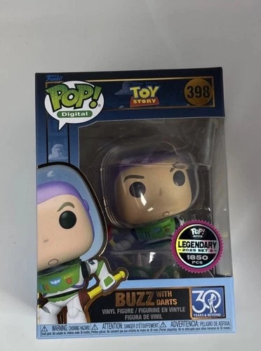 BUZZ LIGHTYEAR With DARTS Funko Pop 1/1850 Pcs TOY STORY Pixar DISNEY