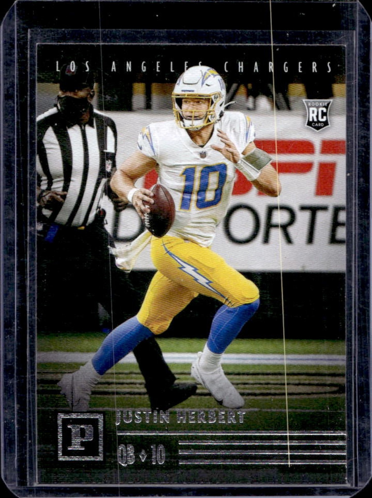 2020 Chronicles Justin Herbert RC Rookie #PA-3 Chargers