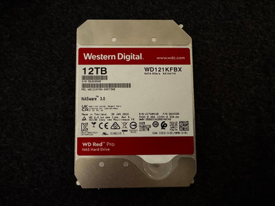 Western Digital WD121KFBX 12TB Red Pro 3.5'' SATA Hard Drive