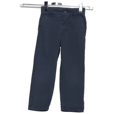 Zara, Chino, Größe: 104, Blau, Baumwolle/Elasthan, Einfarbig, Jungen #JI6