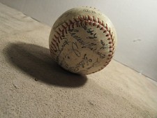 Vintage Pittsburgh Pirates Mazeroski/Team Facsimile Signed Autographed Baseball