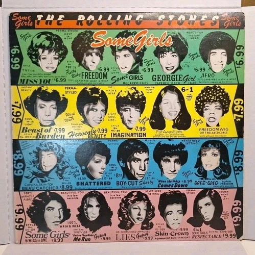 Rolling Stones"Some Girls"  1978(Banned Die-Cut) Lp COC39108 VG+/VG+