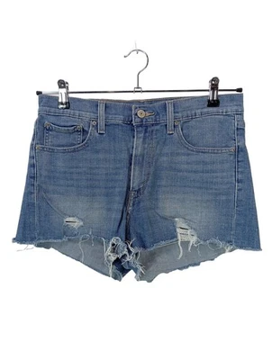LEVI’S Short en jean Dames Pantalon court T EU 40 bleu style mode des rues - Photo 1/4