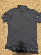 Vineyard Vines Men's Performance Golf Polo Shirt Short Sleeve, Blue, Size M
