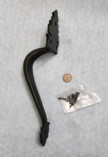 Warwick Door Pull Wrought Iron New - Picture 2 of 2