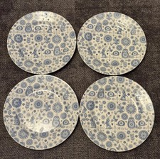 Churchill Queens Penzance 8 1/4" Dessert Plates x 4 Made In England