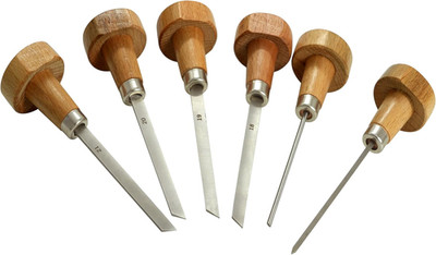 Gravers Stone Setting High Speed Steel 6pcs Stone Setting Graver Set (Engraving Tool Set ...