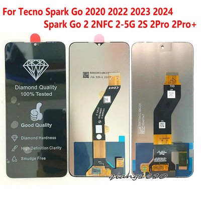LCD Display Touch Screen Assembly For Tecno Spark Go / Go2 series