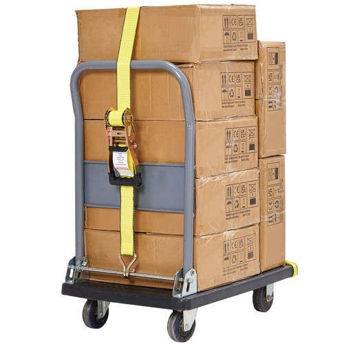 4 Pack Ratchet Tie Down Straps 10000 lbs 2" x 27' Heavy Duty Double J Hook - Picture 10 of 12