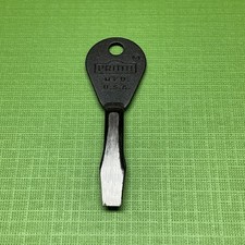 Vintage PROTO Professional Key Fob Flathead Screwdriver Tool General Electric GE
