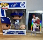 Funko Pop! Vinyl: Shohei Ohtani MLB Dodgers with 2022 Panini Capstone #69