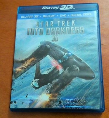 Star Trek Into Darkness 3D Blu-ray J.J. Abrams  John Cho  Benedict Cumberbatch