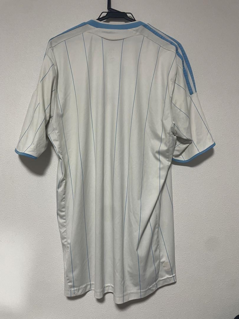 Olympique Marseille 2009/10 Home Jersey Football Adidas Player