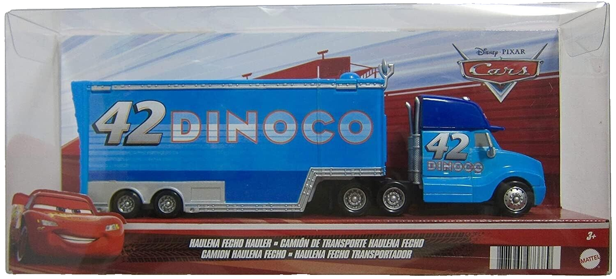 VHTF Disney Cal Weathers Fecho Hauler #42 Dinoco Grandstand