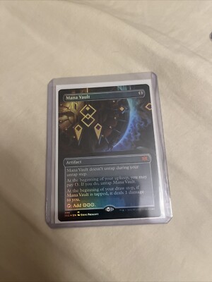 Mana Vault Borderless Foil NM Double Masters 2022 MTG