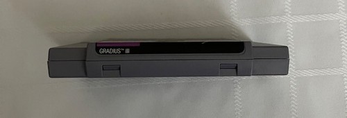 Gradius III 3 (SNES, 1991) Super Nintendo w/ Box and Manual - Picture 12 of 12