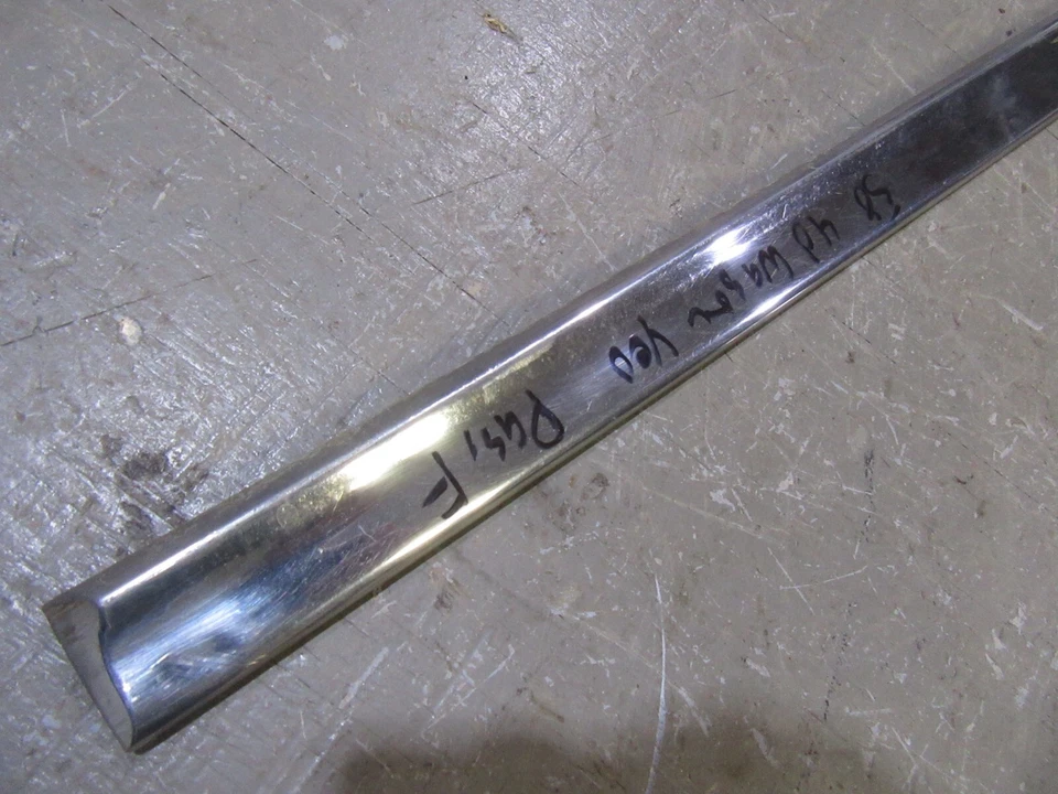 Chevrolet Yeoman 1958 vagón de 4 puertas puerta exterior moldura acero inoxidable PF Foto 2 de 4