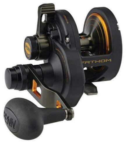 Penn FATHOM 15 LEVER DRAG 2 Speed Overhead Reel FTH15XNLD2 | eBay