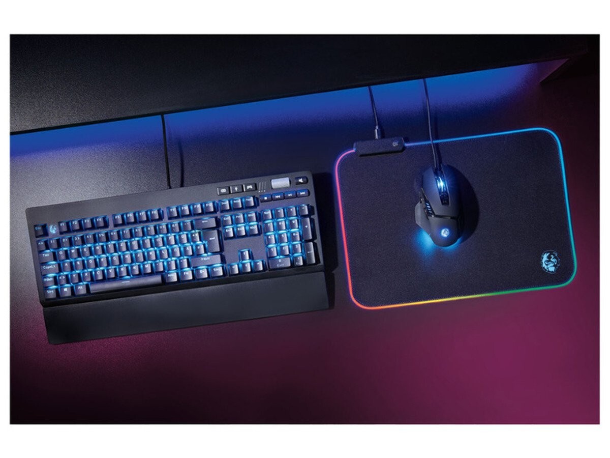 Profi Gaming Maus LED USB Gamer Mouse 8 Tasten Maximale 