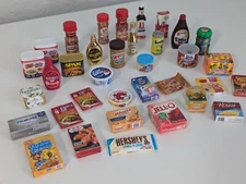 Lot of 35 ZURU Mini Brands Food Candy Condiments Miniature