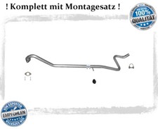 Mittelrohr für Ford Fiesta VI 1.4, 1.5, 1.6 TDCI ab Bj.2008 Auspuff Montagesatz
