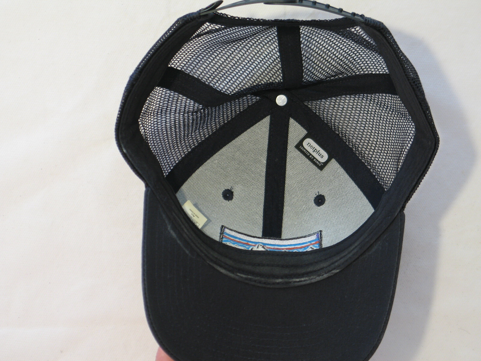 PATAGONIA TRUCKER BALL CAP SnapBack 1 SIZE  Classic Blue  Hiking  LNC EUC