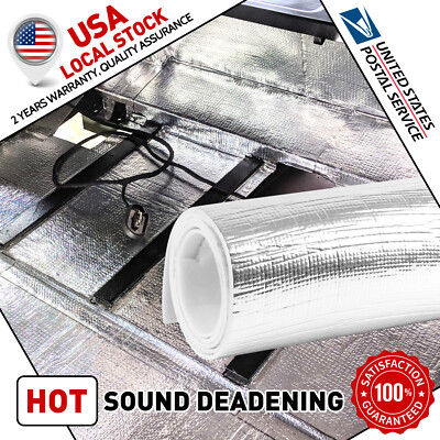 80''x39'' Car Sound Deadener Heat shield Insulation Barrier Block US