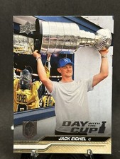 2023-24 UPPER DECK EXTENDED SERIES JACK EICHEL DAY With the CUP #DC15 SSP