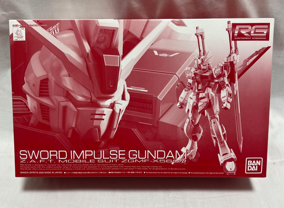 Bandai RG 1/144 Sword Impulse Gundam ZGMF-X56S/β Premium Bandai