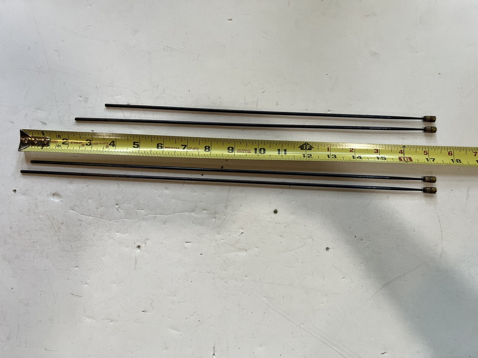 Set of 4 antique/vintage wall clock , Grandfather Clock chime Rod for