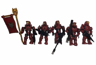 Halo Mega Construx Fireteam Crimson