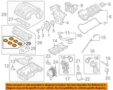 Ford Oem 08-23 Continental Engine Engine Parts-intake Manifold Gasket 7t4z9439e