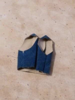 Action Joe Man accessoire -  vêtement habillement gilet bleu  - Photo 1/2