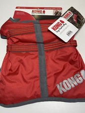 NWT Kong Outerwear Rip-Stop Blanket Jacket Sz XS, 12 -14 Red/Gray, Reflective