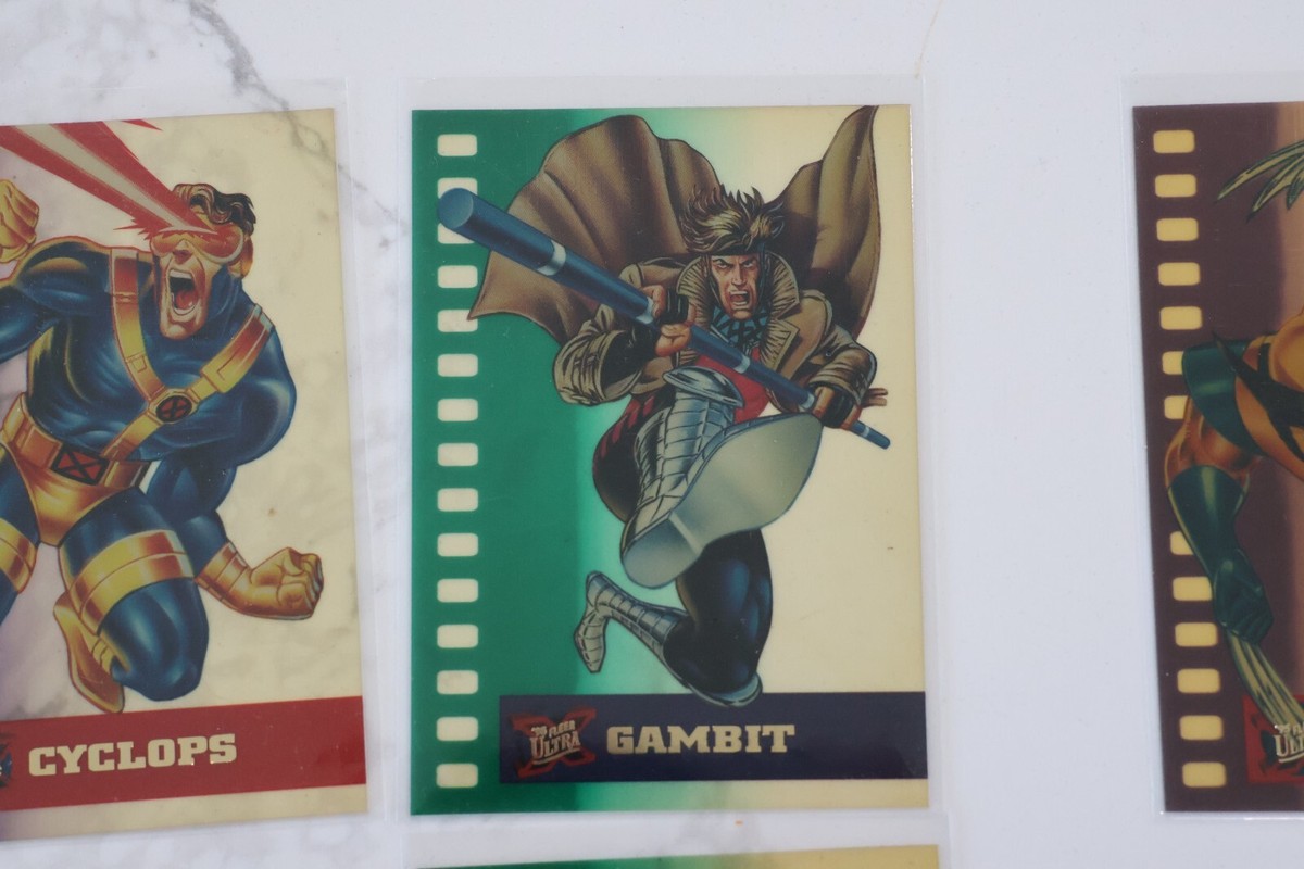 1995 Fleer Ultra X-Men Suspended Animation Cards - 10 Card Marvel Set