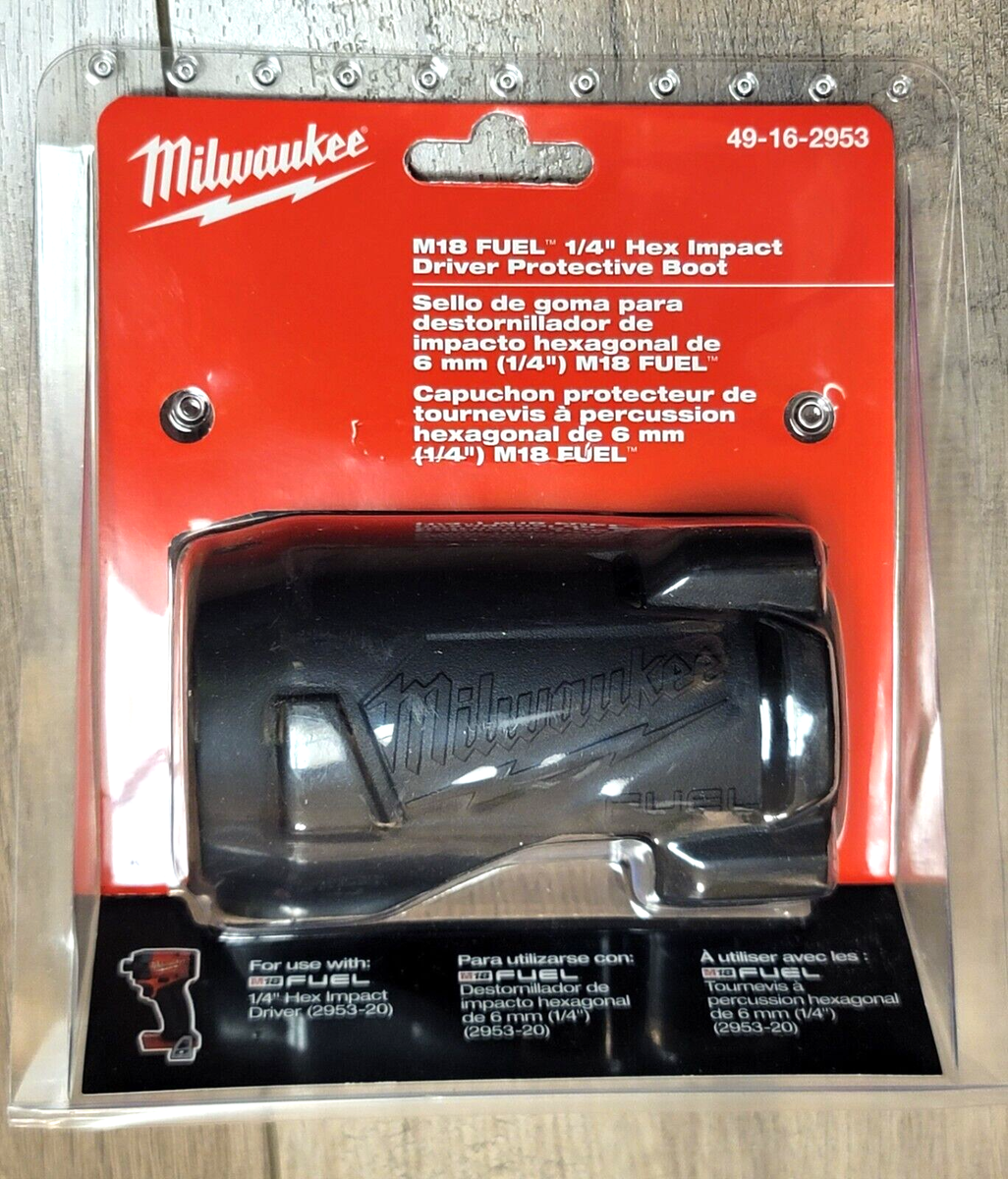 Milwaukee M18 1/4 Hex Impact Driver Boot/Cover for 2953-20 #49-16