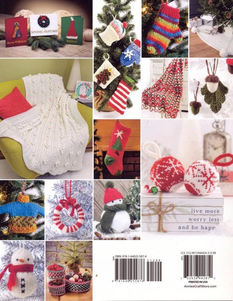 ANNIES KNIT A MERRY CHRISTMAS 20 PROJECT FOR THE HOLIDAYS - Image 2 of 2