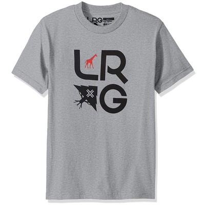 LRG Stacked T-shirt Athletic Grau