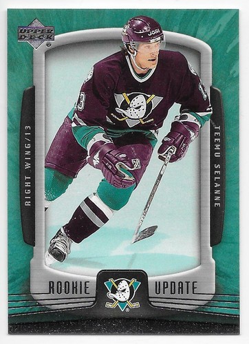 05/06 UPPER DECK ROOKIE UPDATE BASE Hockey (#1-100) U-Pick From List - Picture 2 of 89