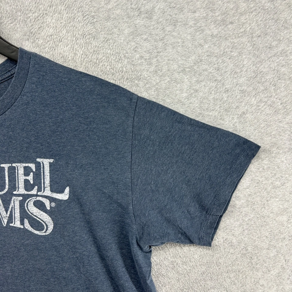 Camiseta Samuel Adams Adulto Talla Grande Azul Manga Corta Deletrea Love Beer Foto 3 de 4