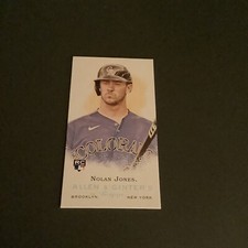 2023 Topps Allen & Ginter - Nolan Jones - Rookie Design Variation Mini #RDV-7